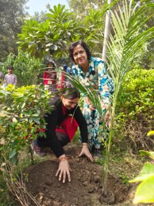 500 Saplings, One Vision: Green Pathways Trust Leads Plantation Drive at MCD School, Nasirpur